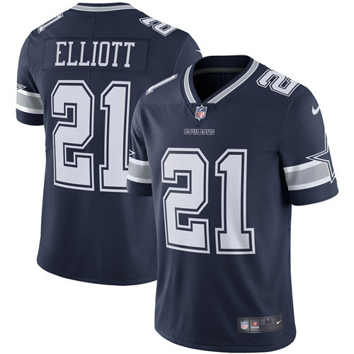 Ezekiel Elliott Dallas Cowboys navy jersey