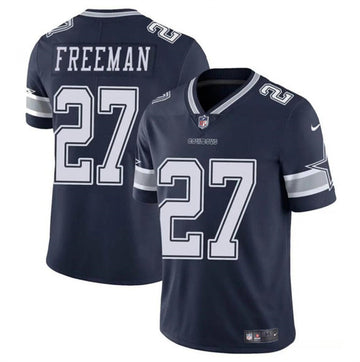 Royce Freeman Dallas Cowboys navy jersey