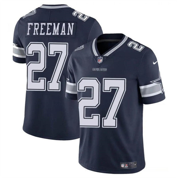 Royce Freeman Dallas Cowboys navy jersey