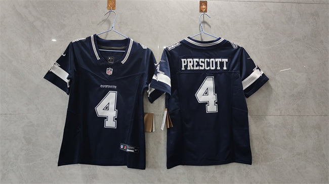 Dak Prescott Dallas Cowboys navy FUSE jersey