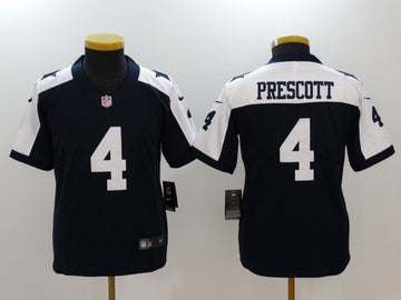 Dak Prescott Dallas Cowboys navy jersey