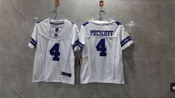 Dak Prescott Dallas Cowboys white FUSE jersey