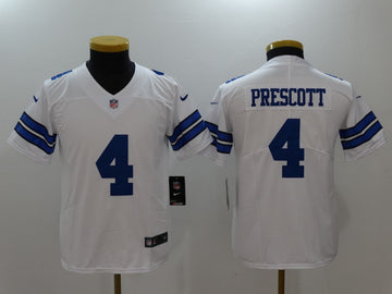 Dak Prescott Dallas Cowboys white jersey