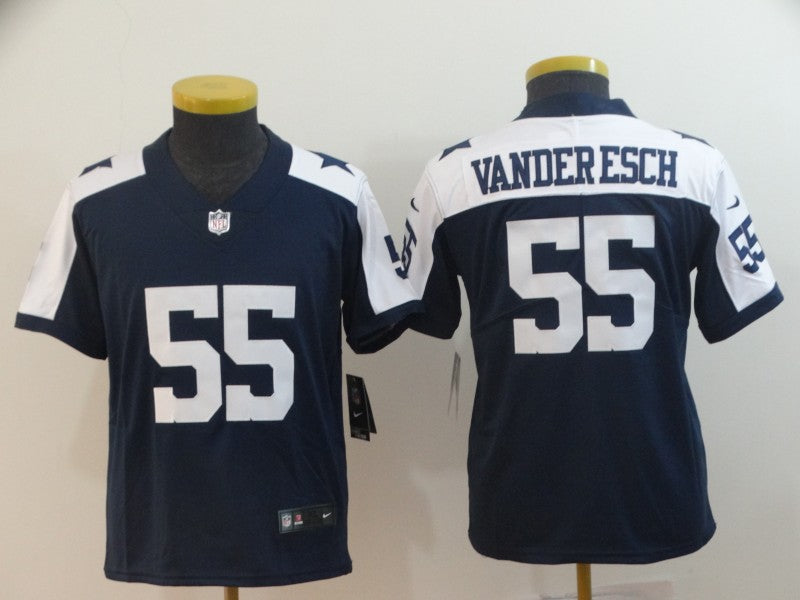 Leighton Vander Esch Dallas Cowboys navy jersey