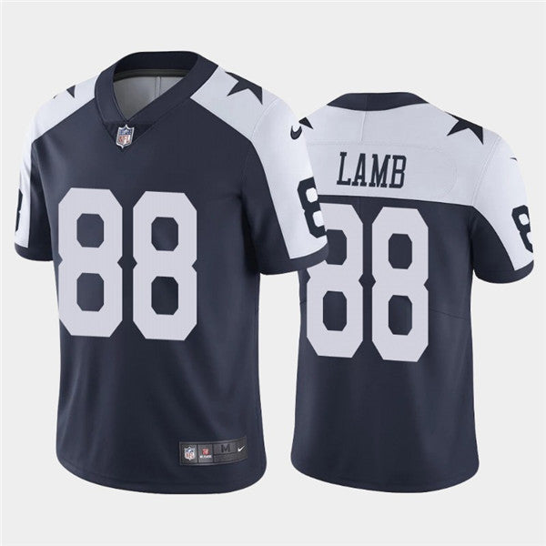 CeeDee Lamb Dallas Cowboys navy jersey