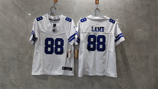 CeeDee Lamb Dallas Cowboys white FUSE jersey