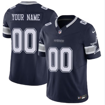 Custom Dallas Cowboys navy FUSE jersey
