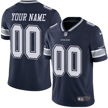 Custom Dallas Cowboys navy jersey