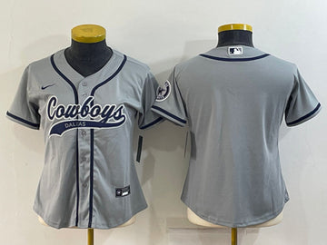 Custom Dallas Cowboys gray jersey