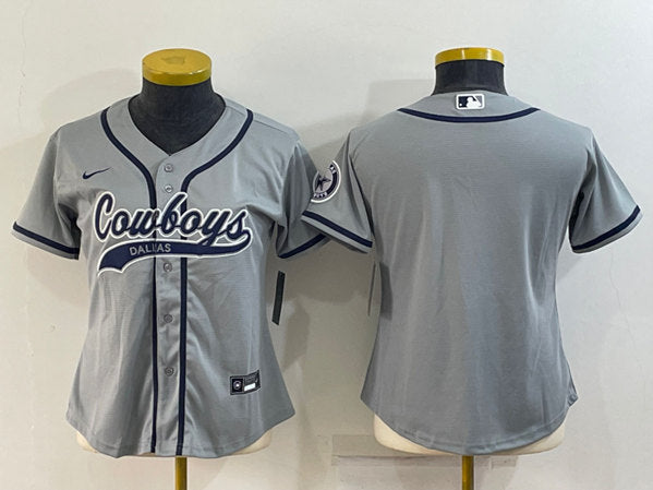 Custom Dallas Cowboys gray jersey