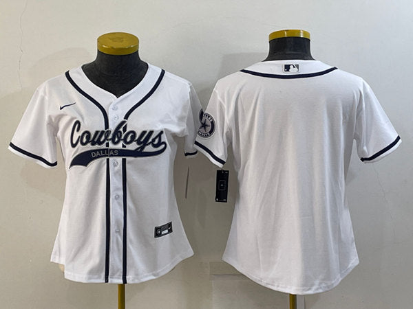 Custom Dallas Cowboys white jersey