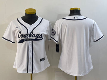 Custom Dallas Cowboys white jersey