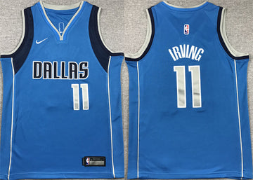 Kyrie Irving Dallas Mavericks blue jersey