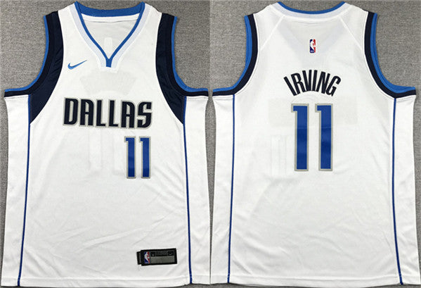 Kyrie Irving Dallas Mavericks white jersey
