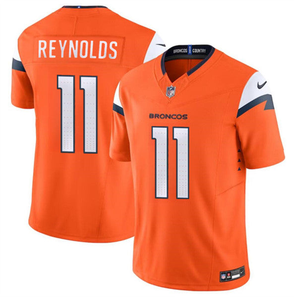 Josh Reynolds Denver Broncos orange FUSE jersey