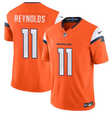 Josh Reynolds Denver Broncos orange FUSE jersey