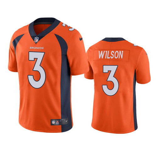 Russell Wilson Denver Broncos orange jersey