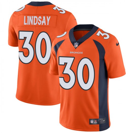 Phillip Lindsay Denver Broncos orange jersey