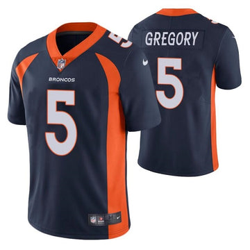 Randy Gregory Denver Broncos navy jersey