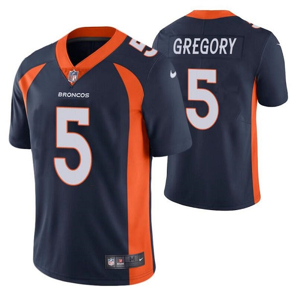 Randy Gregory Denver Broncos navy jersey