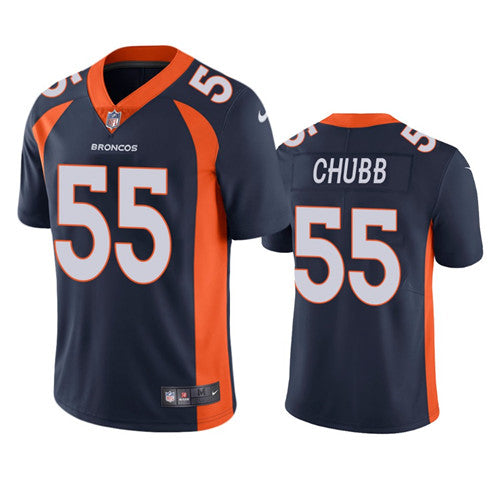 Bradley Chubb Denver Broncos navy jersey