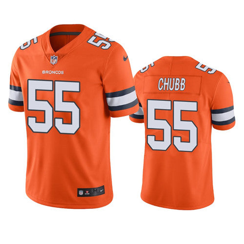 Bradley Chubb Denver Broncos orange Color Rush jersey