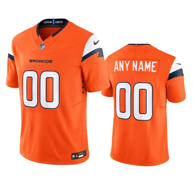 Custom Denver Broncos orange FUSE jersey
