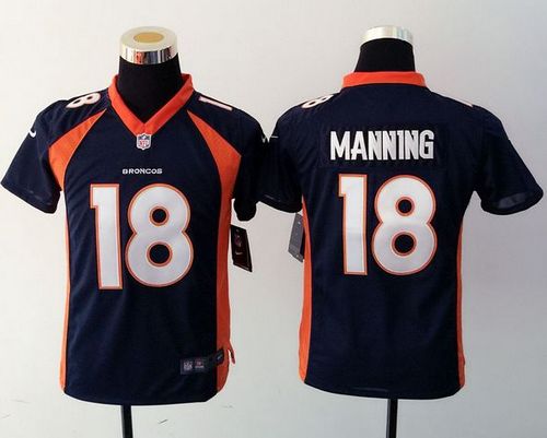 Custom Denver Broncos blue Alternate jersey