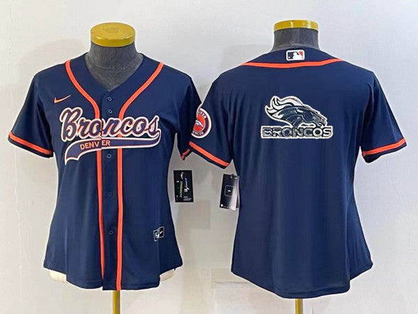 Denver Broncos navy jersey