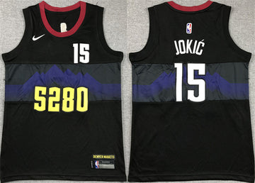 Nikola Jokic Denver Nuggets black City Edition jersey