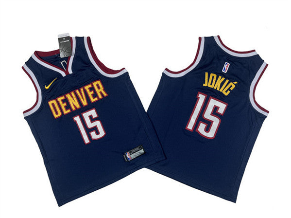 Nikola Jokic Denver Nuggets navy jersey