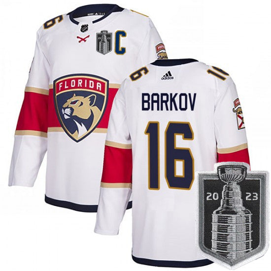 Aleksander Barkov Florida Panthers white jersey