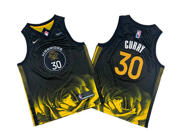 Stephen Curry Golden State Warriors black jersey