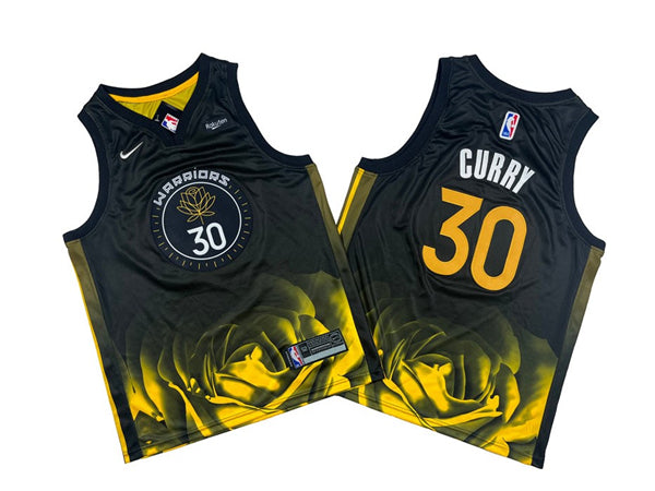 Stephen Curry Golden State Warriors black jersey
