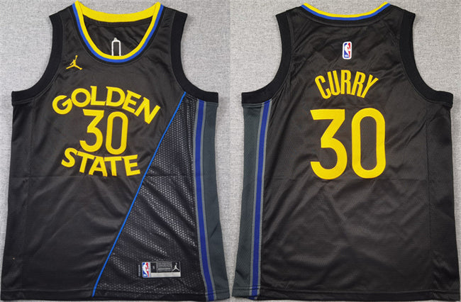 Stephen Curry Golden State Warriors black jersey