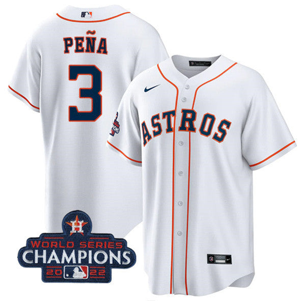 Jeremy Pena Houston Astros white Home jersey
