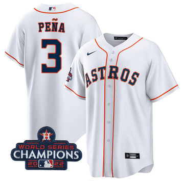 Jeremy Pena Houston Astros white Home jersey