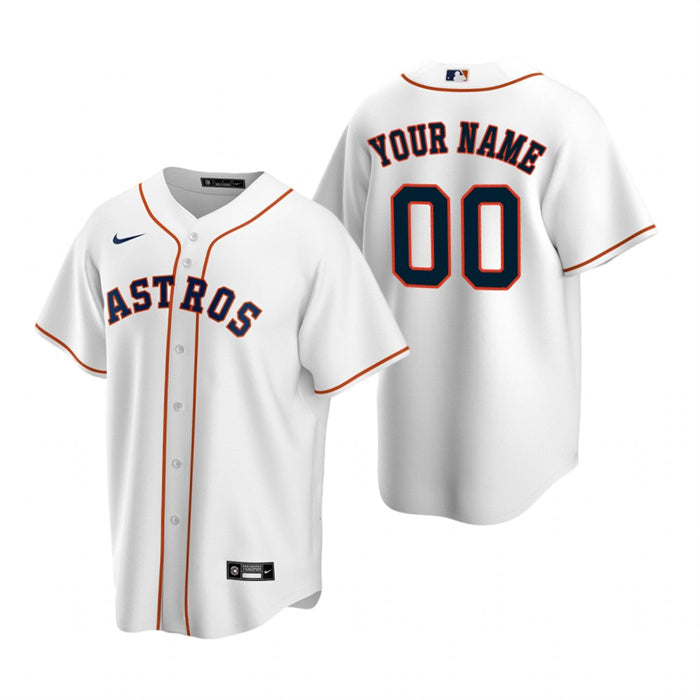 Custom Houston Astros white jersey