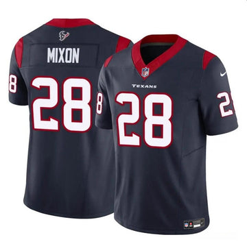 Joe Mixon Houston Texans navy FUSE jersey