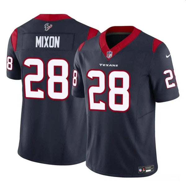 Joe Mixon Houston Texans navy FUSE jersey