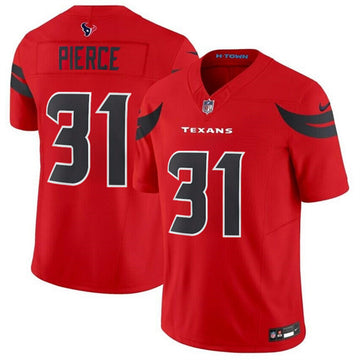 Dameon Pierce Houston Texans red FUSE jersey
