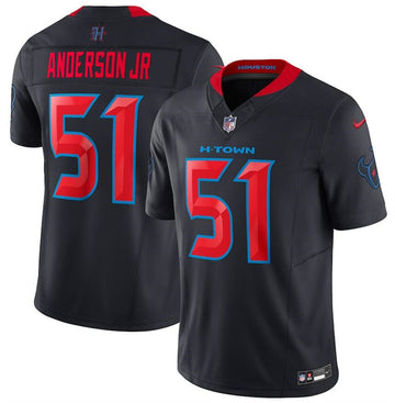 Will Anderson Jr Houston Texans navy FUSE jersey