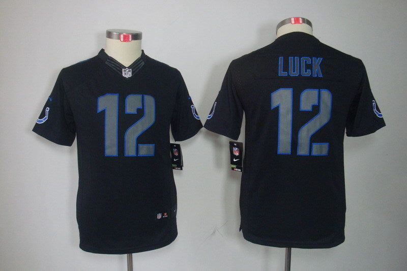 Andrew Luck Indianapolis Colts black jersey