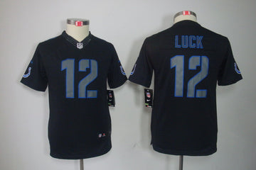 Andrew Luck Indianapolis Colts black jersey