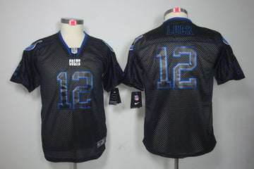 Andrew Luck Indianapolis Colts black jersey