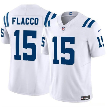 Joe Flacco Indianapolis Colts white FUSE jersey