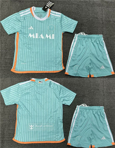 Custom Inter Miami CF aqua jersey
