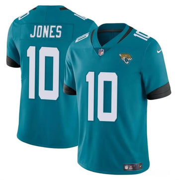 Mac Jones Jacksonville Jaguars teal jersey