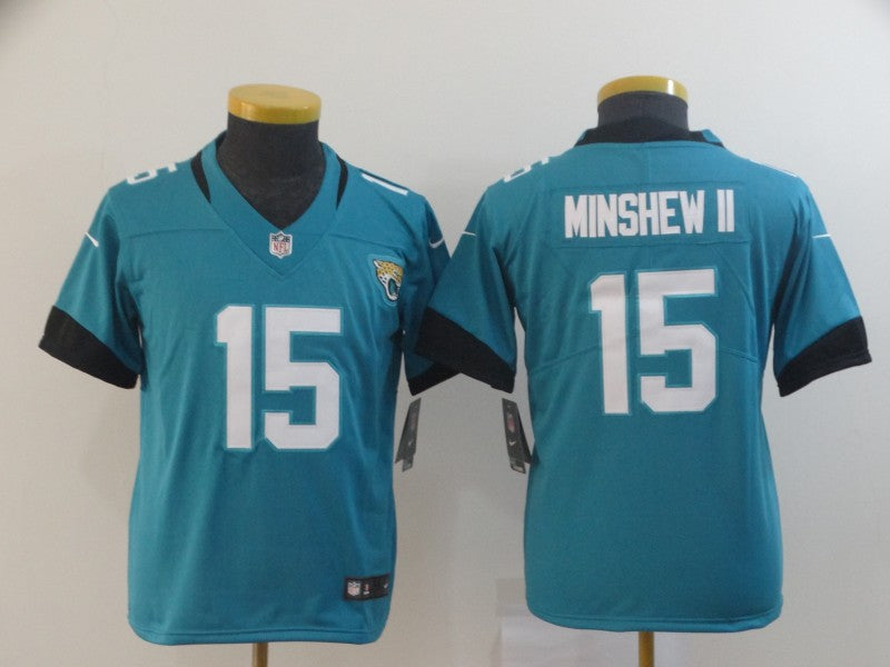 Gardner Minshew II Jacksonville Jaguars blue jersey