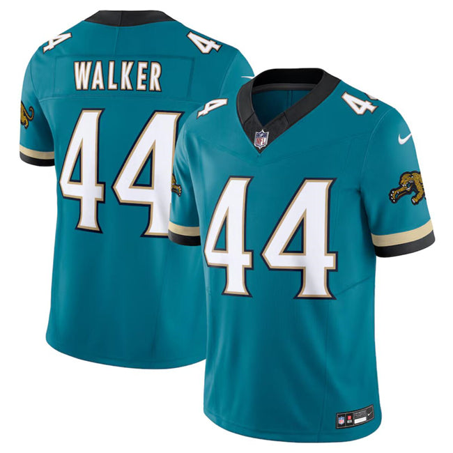 Travon Walker Jacksonville Jaguars teal FUSE jersey